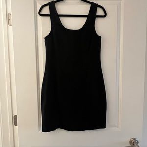 Forever 21 black denim dress